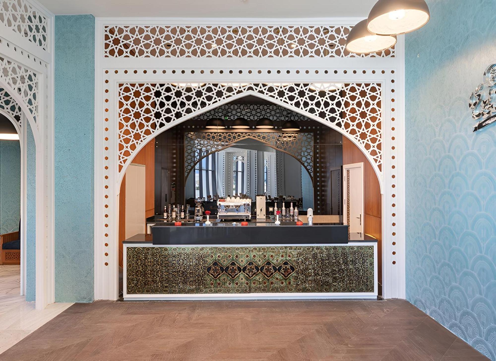 Rixos Premium Alamein El Alamein Exterior foto The interior of the hotel
