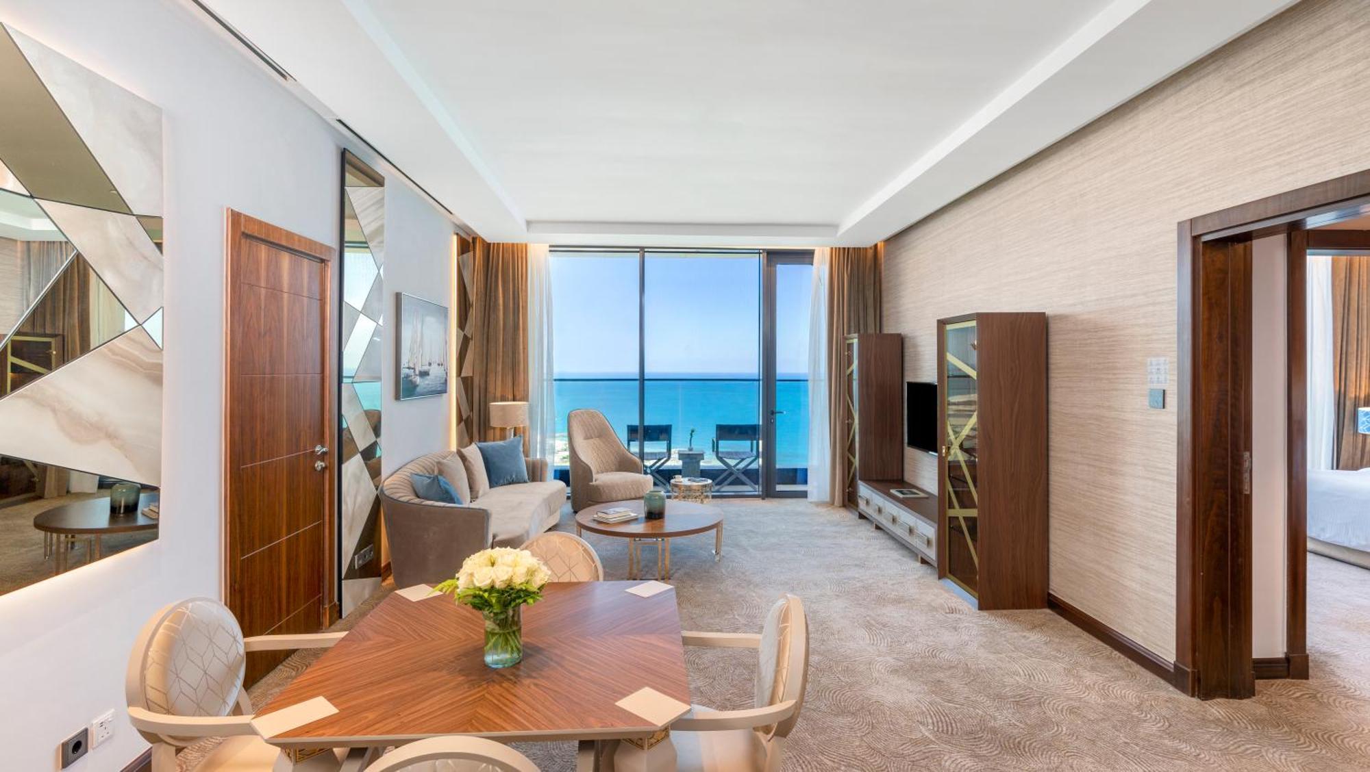 Rixos Premium Alamein El Alamein Cameră foto A suite at the hotel