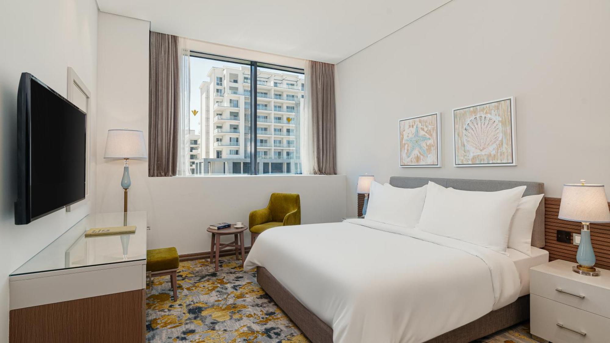 Rixos Premium Alamein El Alamein Cameră foto A guest room at the hotel